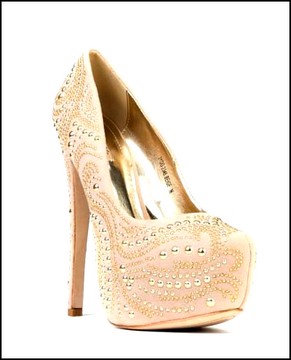 escarpin nubuck beige